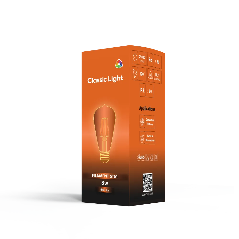 PARIS Filament ST64 - Professional LED Lighting