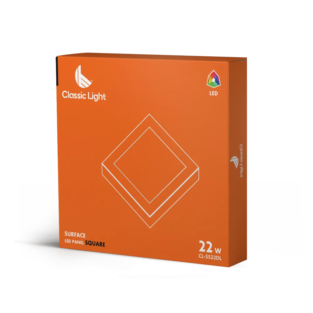 RAY Surface LED Panels Square - Professional LED Lighting