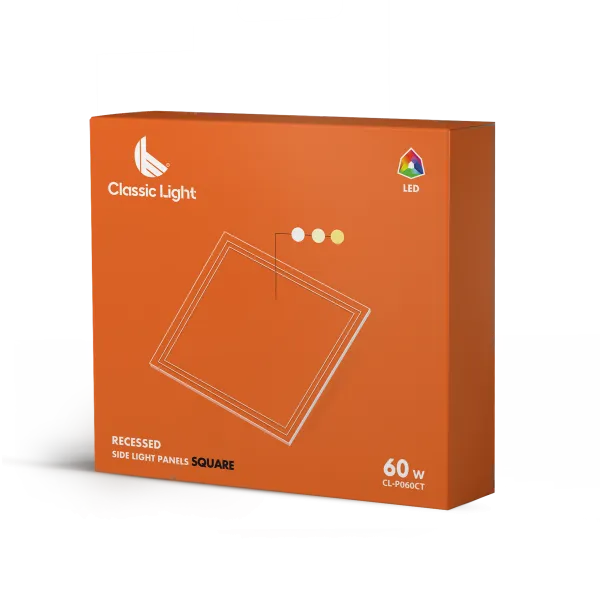 SHINE Recessed Side Light Panels Square - Recessed