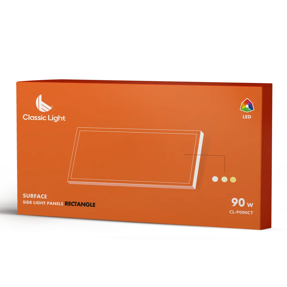 SHINE Surface Side Light Panels Rectangle - Professional LED Lighting