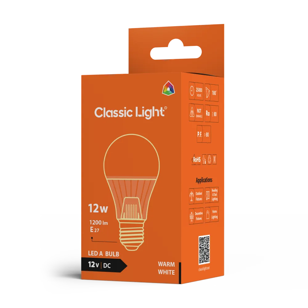 LUX LED A bulb 12v DC - Professional LED Lighting