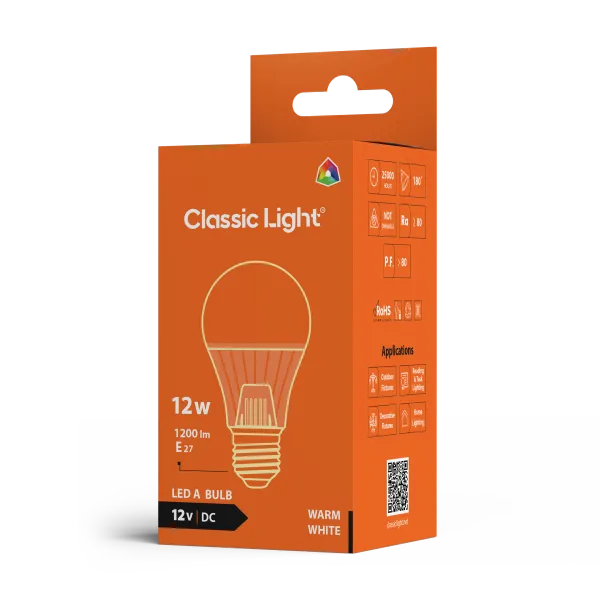 LUX LED A bulb 12v DC - LED Bulbs