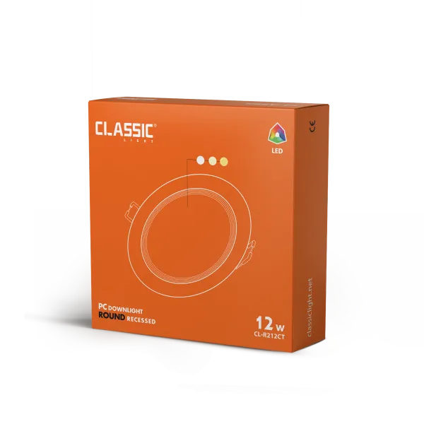 ORION Downlight Round Recessed - Recessed