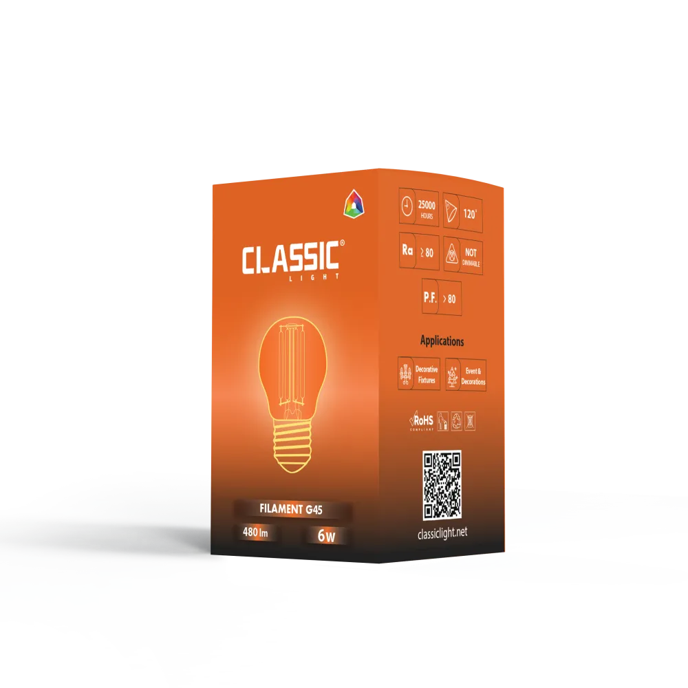 PARIS Filament G45 - Professional LED Lighting