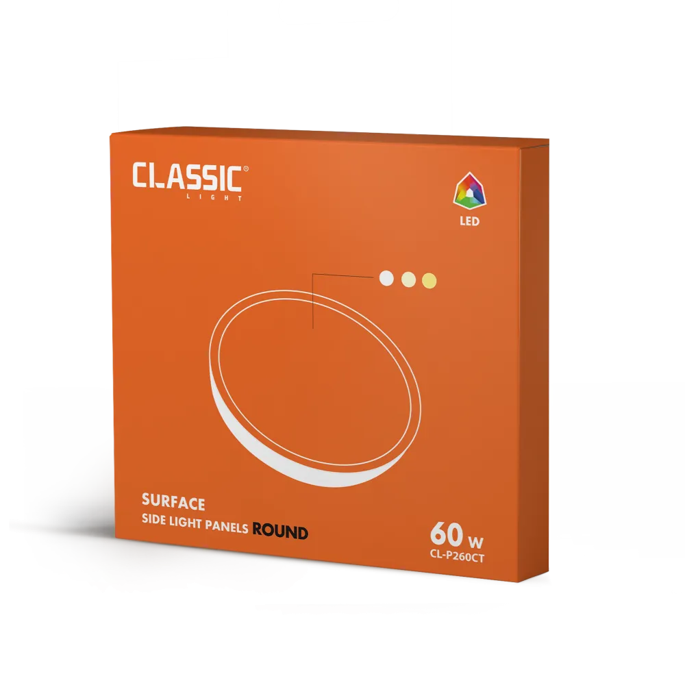 SHINE Surface Side Light Panels Round - Professional LED Lighting