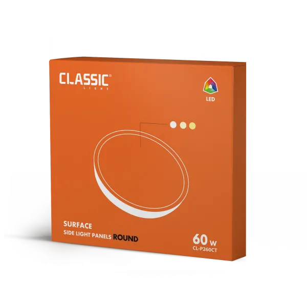 SHINE Surface Side Light Panels Round - Surface Mounted