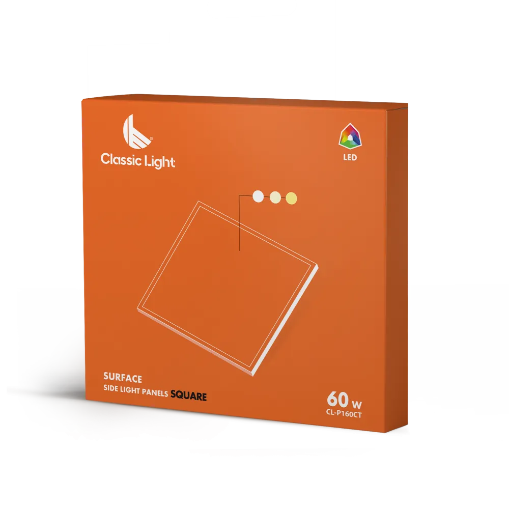 SHINE Surface Side Light Panels Square - Professional LED Lighting